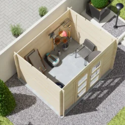 Abri De Jardin Monopente En Bois Massif 7,4m² AMAZONIE – Madriers 28mm – Forest Style 7 Abri De Jardin Monopente En Bois Massif 7,4m² AMAZONIE – Madriers 28mm – Forest Style -Jardin Abri Boutique abri de jardin monopente en bois massif 74m amazonie madriers 28mm forest style 3