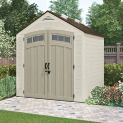 Abri De Jardin Polyéthylène 25mm 4,84m² StorePlus + Plancher SUNCAST