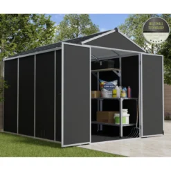 Abri De Jardin RUBICON 5,6m² En Aluminium Et Polycarbonate - Palram - Canopia