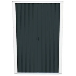 Abri En Métal Anthracite Avec Puits De Lumière Skylight 4,85m² DURAMAX + Kit Ancrage -Jardin Abri Boutique abri en metal anthracite avec puits de lumiere skylight 484m duramax kit ancrage 5