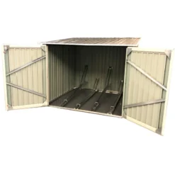 Abri Pour 4 Vélos En Métal Anthracite 4,2m² + Kit D'ancrage X-METAL 8 Abri Pour 4 Vélos En Métal Anthracite 4,2m² + Kit D'ancrage X-METAL -Jardin Abri Boutique abri pour 4 velos en metal anthracite 42m kit d ancrage x metal 2