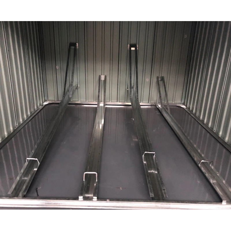 Abri Pour 4 Vélos En Métal Anthracite 4,2m² + Kit D'ancrage X-METAL 4 Abri Pour 4 Vélos En Métal Anthracite 4,2m² + Kit D'ancrage X-METAL – Image 4