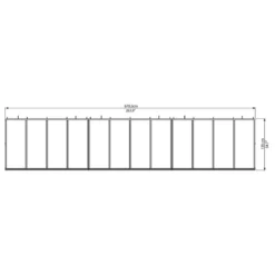 Auvent Marquise En Acrylique 3mm Bordeaux™ 6690 – Palram - Canopia 8 Auvent Marquise En Acrylique 3mm Bordeaux™ 6690 – Palram - Canopia -Jardin Abri Boutique auvent marquise en polycarbonate 3mm bordeaux 6690 palram 2