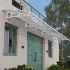 Auvent Marquise En Polycarbonate 6mm Bordeaux™ 6690 – Canopia By Palram