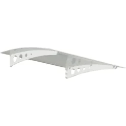 Auvent Marquise En Polycarbonate 6mm Lyra™ 1350 – Palram - Canopia -Jardin Abri Boutique auvent marquise en polycarbonate 6mm lyra 1350 palram 3