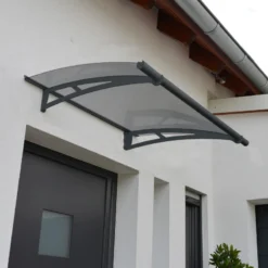 Auvent Marquise Gris AQUILA™ 1500 – Canopia By Palram -Jardin Abri Boutique auvent marquise gris aquila 1500 palram canopia 3