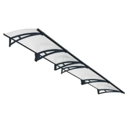 Auvent Marquise Transparent AQUILA™ 4100 - Palram - Canopia -Jardin Abri Boutique auvent marquise transparent aquila 4100 palram 2