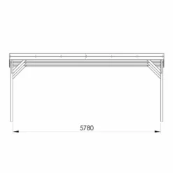 Carport Double 31m² En Bois Autoclave FSC Jean – Forest Style 7 Carport Double 31m² En Bois Autoclave FSC Jean – Forest Style -Jardin Abri Boutique carport double 31m en bois autoclave fsc jean forest style 3