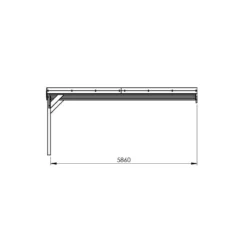 Carport Double Adossable 30,6m² En Bois Autoclave FSC Victor – Forest Style -Jardin Abri Boutique carport double adossable 306m en bois autoclave fsc victor forest style 2