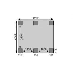 Carport Double En Bois Autoclave 28,3m² Et Toit En Acier – KARIBU 10 Carport Double En Bois Autoclave 28,3m² Et Toit En Acier – KARIBU -Jardin Abri Boutique carport double en bois autoclave 283m et toit en acier karibu 4