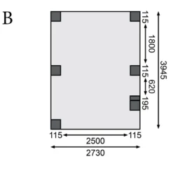 Carport En Bois Autoclave 15m² Avec Poteau En Arc Et Toit En Acier – KARIBU -Jardin Abri Boutique carport en bois autoclave 15m avec poteau en arc et toit en acier karibu 3