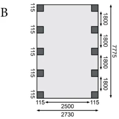 Carport En Bois Autoclave 26,9m² Et Toit En Acier – KARIBU 10 Carport En Bois Autoclave 26,9m² Et Toit En Acier – KARIBU -Jardin Abri Boutique carport en bois autoclave 269m et toit en acier karibu 4