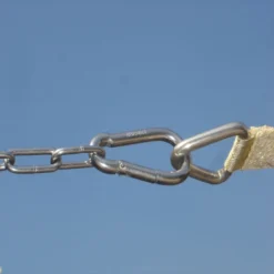 Chaîne 4mm INOX 2m Pour Voiles D'ombrage - NESLING -Jardin Abri Boutique chaine 4mm inox 2m pour voiles d ombrage nesling 2