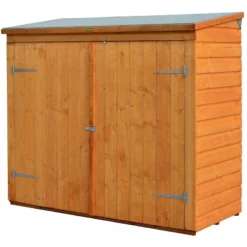 Coffre Abri Multifonctions En Bois Massif Traité Teinté Miel 2000L Rowlinson -Jardin Abri Boutique coffre abri multifonctions en bois massif traite teinte miel 2000l rowlinson 3
