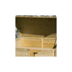 Coffre De Jardin En Bois Traité Autoclave 1200L - Chalet Et Jardin -Jardin Abri Boutique coffre de jardin en bois 900l 3