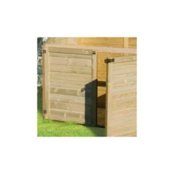 Coffre De Jardin En Bois Traité Autoclave 1200L - Chalet Et Jardin -Jardin Abri Boutique coffre de jardin en bois 900l 4