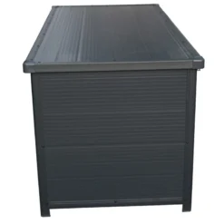 Coffre De Jardin En Résine Anthracite 610L - Jôbu -Jardin Abri Boutique coffre de jardin en resine anthracite 610l jobu 4
