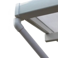 Descentes De Gouttières Blanches Pour Toit De Terrasse X-METAL -Jardin Abri Boutique descentes de gouttieres blanches pour toit de terrasse x metal 2