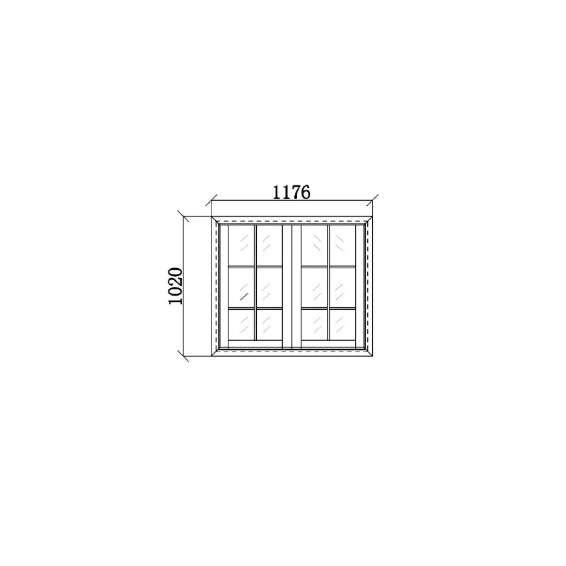 Fenêtre Supplémentaire Pour Abri De Jardin En Bois Composite Woodlife Garden 2 Fenêtre Supplémentaire Pour Abri De Jardin En Bois Composite Woodlife Garden – Image 2