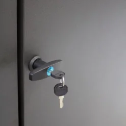 Garage à Vélos Bici En Acier Galvanisé Gris Anthracite – City Garden -Jardin Abri Boutique garage a velos bici en acier galvanise gris anthracite city garden 3