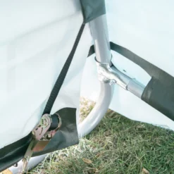 Garage Démontable 18,3m² à Toit Arrondi En Acier Et Polyéthylène Vert – Shelter Logic -Jardin Abri Boutique garage demontable 183m a toit arrondi en acier et polyethylene vert shelter logic 2