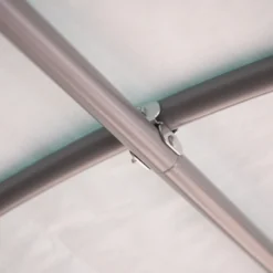 Garage Démontable 18,3m² à Toit Arrondi En Acier Et Polyéthylène Vert – Shelter Logic -Jardin Abri Boutique garage demontable 183m a toit arrondi en acier et polyethylene vert shelter logic 5