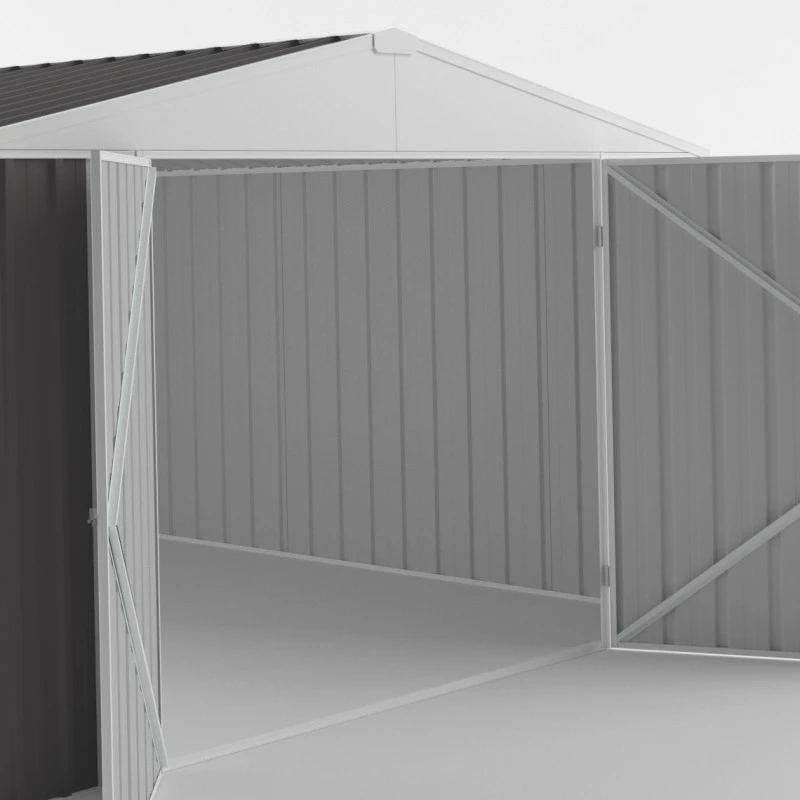 Garage En Acier Zincalume Colorbond 20,1m² Grande Hauteur EASYSHED 2 Garage En Acier Zincalume Colorbond 20,1m² Grande Hauteur EASYSHED – Image 2