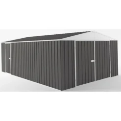 Garage En Acier Zincalume Colorbond 20,1m² Grande Hauteur EASYSHED 8 Garage En Acier Zincalume Colorbond 20,1m² Grande Hauteur EASYSHED -Jardin Abri Boutique garage en acier zincalume colorbond 1995m grande hauteur easyshed 2