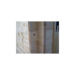 Garage En Bois Massif 21,7m² - Madriers 42mm -Jardin Abri Boutique garage en bois massif 217m madriers 42mm 5