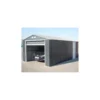 Garage En Métal Anthracite 19,95m² Grande Hauteur H.2,60m DURAMAX