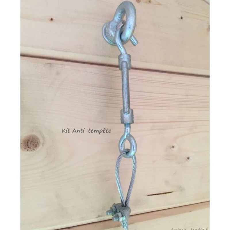 Kit Anti-tempête Pour Abris Et Garages SOLID 1 Kit Anti-tempête Pour Abris Et Garages SOLID