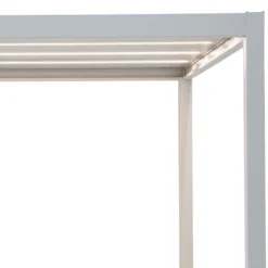 Kit éclairage 2 Lames Blanches LEDS 3m + Télécommande Pour Pergola Ombrea -Jardin Abri Boutique kit eclairage 2 lames blanches leds 3m telecommande pour pergola ombrea 2