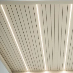 Kit éclairage 2 Lames Blanches LEDS 3m + Télécommande Pour Pergola Ombrea -Jardin Abri Boutique kit eclairage 2 lames blanches leds 3m telecommande pour pergola ombrea 5