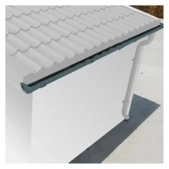 Jardin Abri Boutique -Jardin Abri Boutique kit gouttieres anthracite pack pret a la pose pour abri grosfillex 49m 1