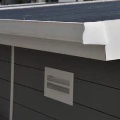 Kit Gouttières Blanc - Pack Prêt à La Pose Pour Abri PREMIUM Woodlife Garden Monopente De Largeur 2m -Jardin Abri Boutique kit gouttieres blanc pack pret a la pose pour abri premium woodlife garden monopente de largeur 2m 1 3