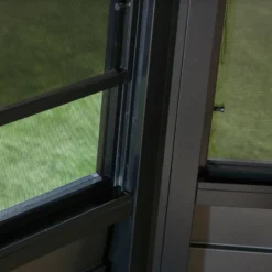 Pavillon Adossé Charlestone Mural 298,5x404cm En Aluminium Et Acier Galvanisé - SOJAG -Jardin Abri Boutique pavillon adosse charlestone 309x404cm en aluminium et acier galvanise sojag 3