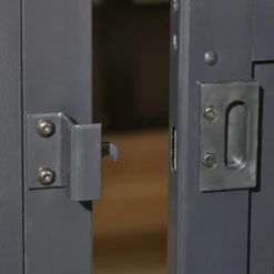 Pavillon Adossé Charlestone Mural 298,5x404cm En Aluminium Et Acier Galvanisé - SOJAG -Jardin Abri Boutique pavillon adosse charlestone 309x404cm en aluminium et acier galvanise sojag 4