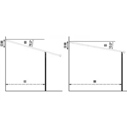 Pergola Adossée Ajustable - Toit De Terrasse En Alu 3,05x4,36m X-METAL -Jardin Abri Boutique pergola adossee ajustable toit de terrasse en alu 305x436m x metal 5