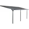 Pergola Adossée Ajustable - Toit De Terrasse En Alu 3,05x6,18m X-METAL