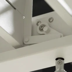 Pergola Bioclimatique Adossée En Alu Blanc 3x3m Ombrea -Jardin Abri Boutique pergola bioclimatique adossee en alu blanc 3x3m ombrea 5