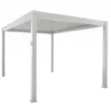 Pergola Bioclimatique En Aluminium Blanc 300x400cm Zéphir – Océo By Proloisirs