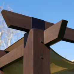 Pergola En Aluminium Marron Foncé 576x311,5cm Modena – PARAGON OUTDOOR 8 Pergola En Aluminium Marron Foncé 576x311,5cm Modena – PARAGON OUTDOOR -Jardin Abri Boutique pergola en aluminium marron fonce 576x3115cm modena paragon outdoor 2