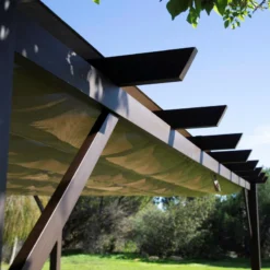 Pergola En Aluminium Marron Foncé 576x311,5cm Modena – PARAGON OUTDOOR 10 Pergola En Aluminium Marron Foncé 576x311,5cm Modena – PARAGON OUTDOOR -Jardin Abri Boutique pergola en aluminium marron fonce 576x3115cm modena paragon outdoor 4