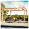 Pergola En Bois Lamellé-collé 400x300cm Linares – Maderland