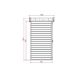 Petit Abri De Jardin Traité Autoclave Avec Plancher SOLID -Jardin Abri Boutique petit abri de jardin traite autoclave avec plancher solid 4