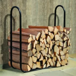 Porte-bûches 120cm En Acier Capacité De Charge De 280kg - Shelter Logic