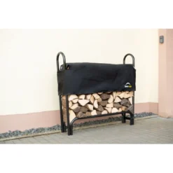 Porte-bûches 120cm En Acier Capacité De Charge De 500kg Avec Couverture - Shelter Logic 9 Porte-bûches 120cm En Acier Capacité De Charge De 500kg Avec Couverture - Shelter Logic -Jardin Abri Boutique porte buches 120cm en acier capacite de charge de 500kg avec couverture shelter logic 3