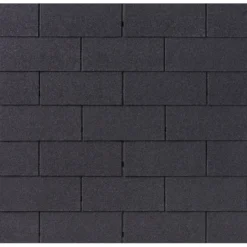 Shingles Rectangulaires Noir - Paquets De 3m²