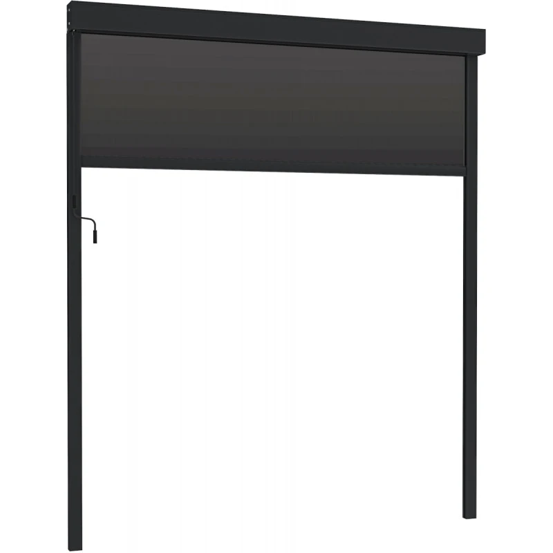 Store Avec Cadre Latéral Anthracite 270cm Pour Pergola Bioclimatique En Aluminium X-METAL 4 Store Avec Cadre Latéral Anthracite 270cm Pour Pergola Bioclimatique En Aluminium X-METAL – Image 4