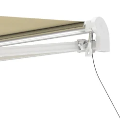 Store Banne Motorisé 350x250cm EASY Toile Polyester Beige - X-METAL -Jardin Abri Boutique store banne motorise 350x250cm easy toile polyester beige x metal 5